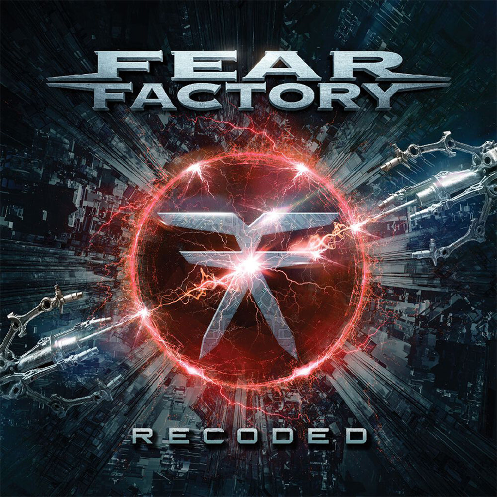FEAR FACTORY - Recoded - 2LP - Transparent Red Rainbow Splatter Vinyl