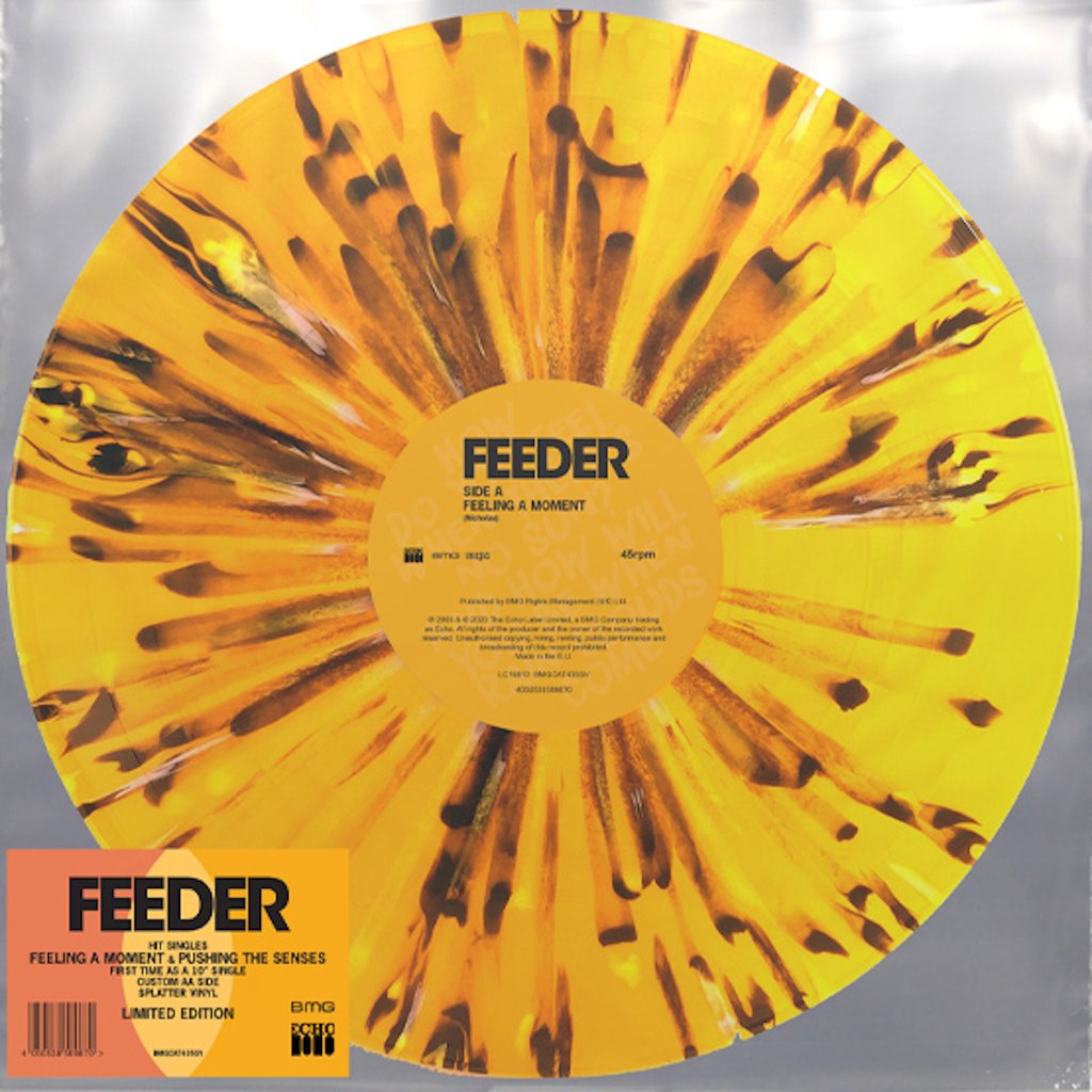 FEEDER - Feeling A Moment - 10" Limited Yellow Splatter Vinyl [RSD2020-AUG29]