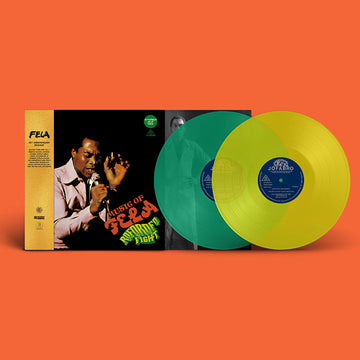 FELA KUTI - Roforofo Fight (50th Anniv. Ed.) - 2LP - Transparent Yellow / Transparent Green Vinyl