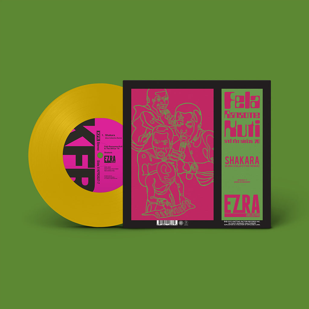 FELA KUTI - Shakara - 50th Anniversary Edition - LP - Gatefold Pink Vinyl & Bonus 7" - Yellow Vinyl