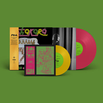 FELA KUTI - Shakara - 50th Anniversary Edition - LP - Gatefold Pink Vinyl & Bonus 7" - Yellow Vinyl