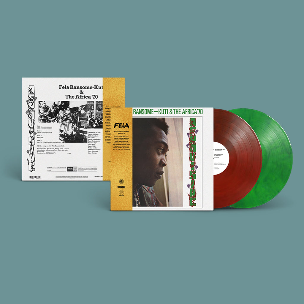 FELA KUTI - Afrodisiac - 50th Anniversary Ed. - 2LP - Green / Red Marble Vinyl
