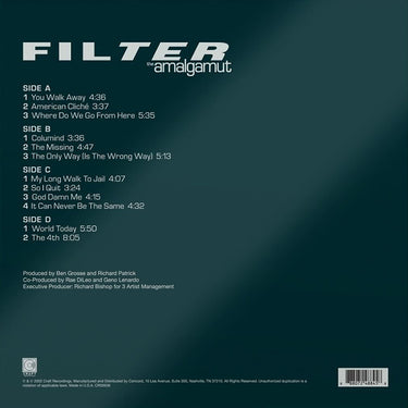 FILTER - The Amalgamut (20th Anniversary Reissue) - 2LP - Gatefold Vinyl