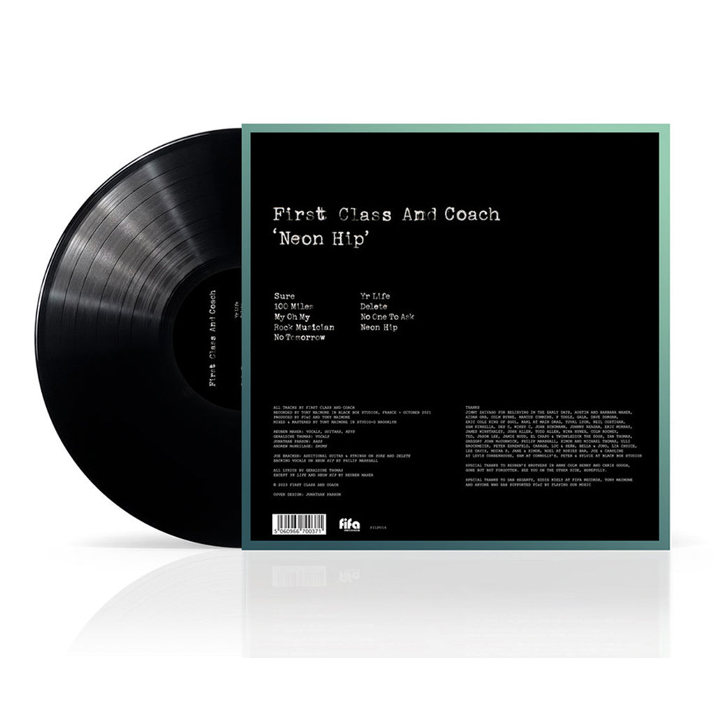 FIRST CLASS AND COACH - Neon Hip - LP - 180g Vinyl