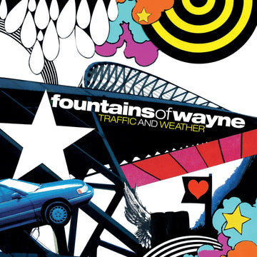 FOUNTAINS OF WAYNE - Traffic & Weather [BLACK FRIDAY 2022] - LP - Gold/Black Swirl Vinyl
