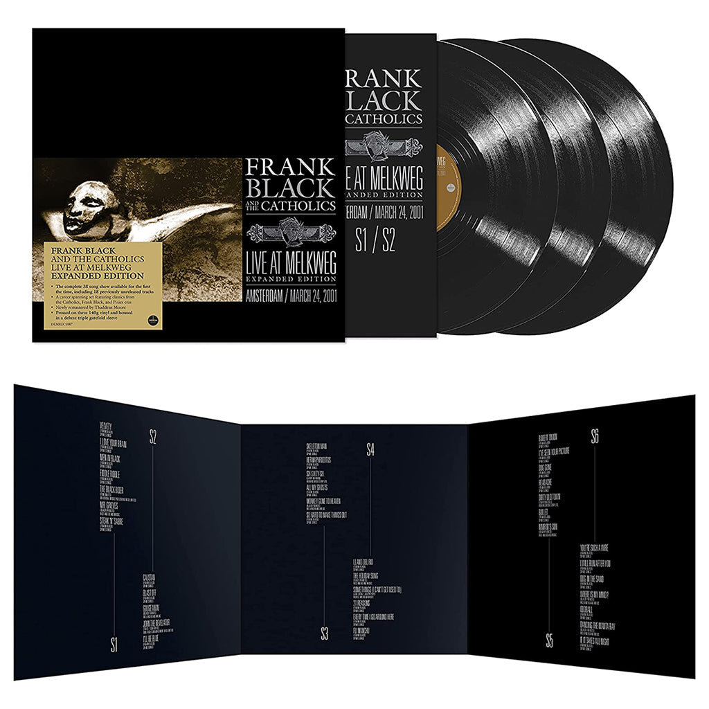 FRANK BLACK AND THE CATHOLICS - Live At Melkweg - Expanded Edition - 3LP - Triple Gatefold Vinyl