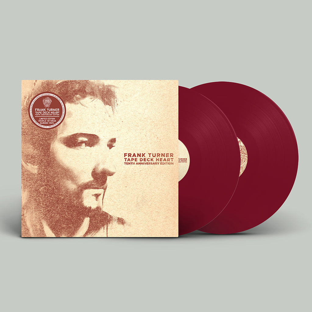 FRANK TURNER - Tape Deck Heart - 10th Anniversary Expanded Edition - 2LP - Gatefold Burnt Red Vinyl [RSD23]