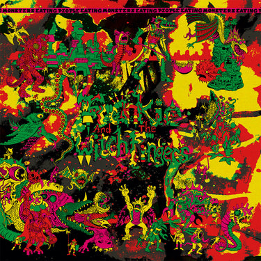 FRANKIE AND THE WITCH FINGERS - Monsters Eating People Eating Monsters... (2022 Repress) - LP - Green Galaxy Vinyl