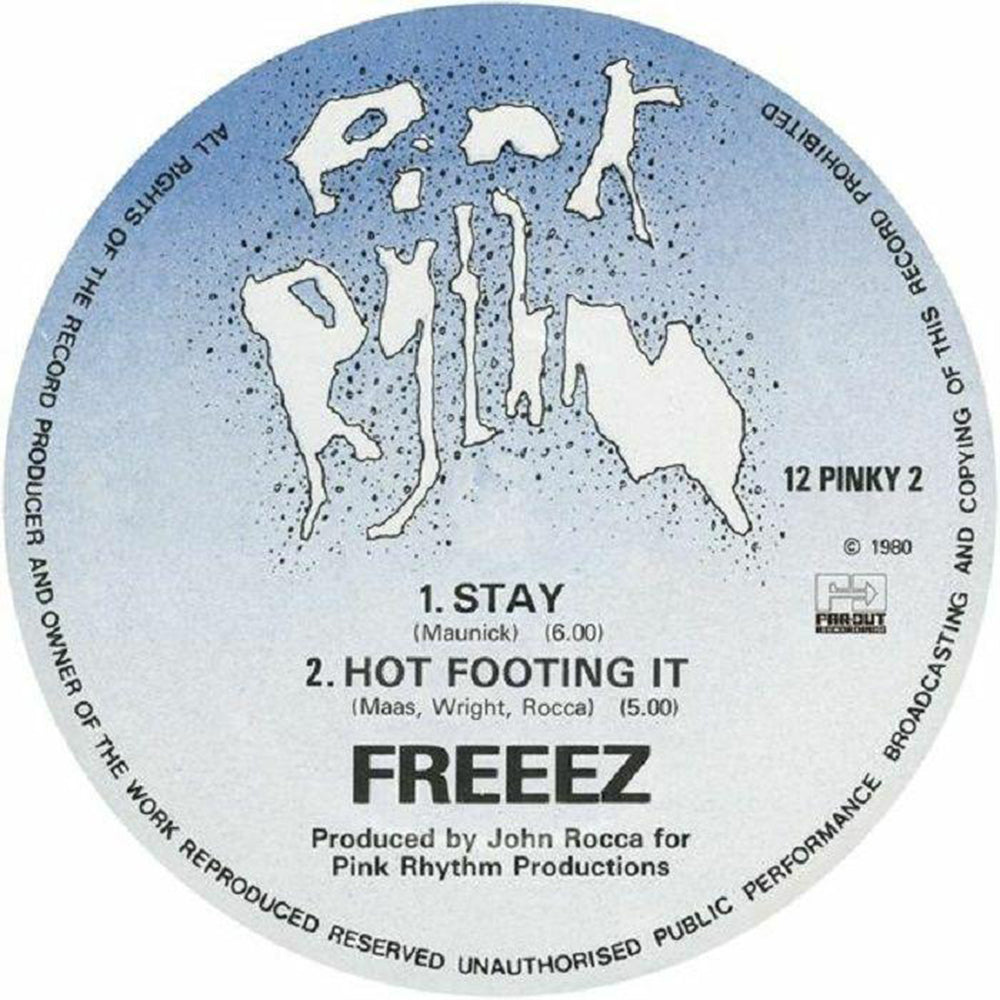FREEEZ - Stay / Hot Footing It - 12" - Vinyl