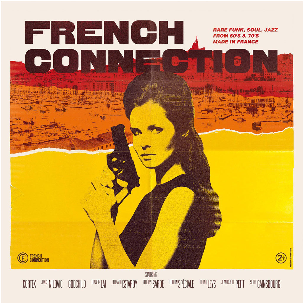 VARIOUS - French Connection (Rare Funk, Soul, Jazz From 60's & 70's Made In France) - 2LP - Vinyl