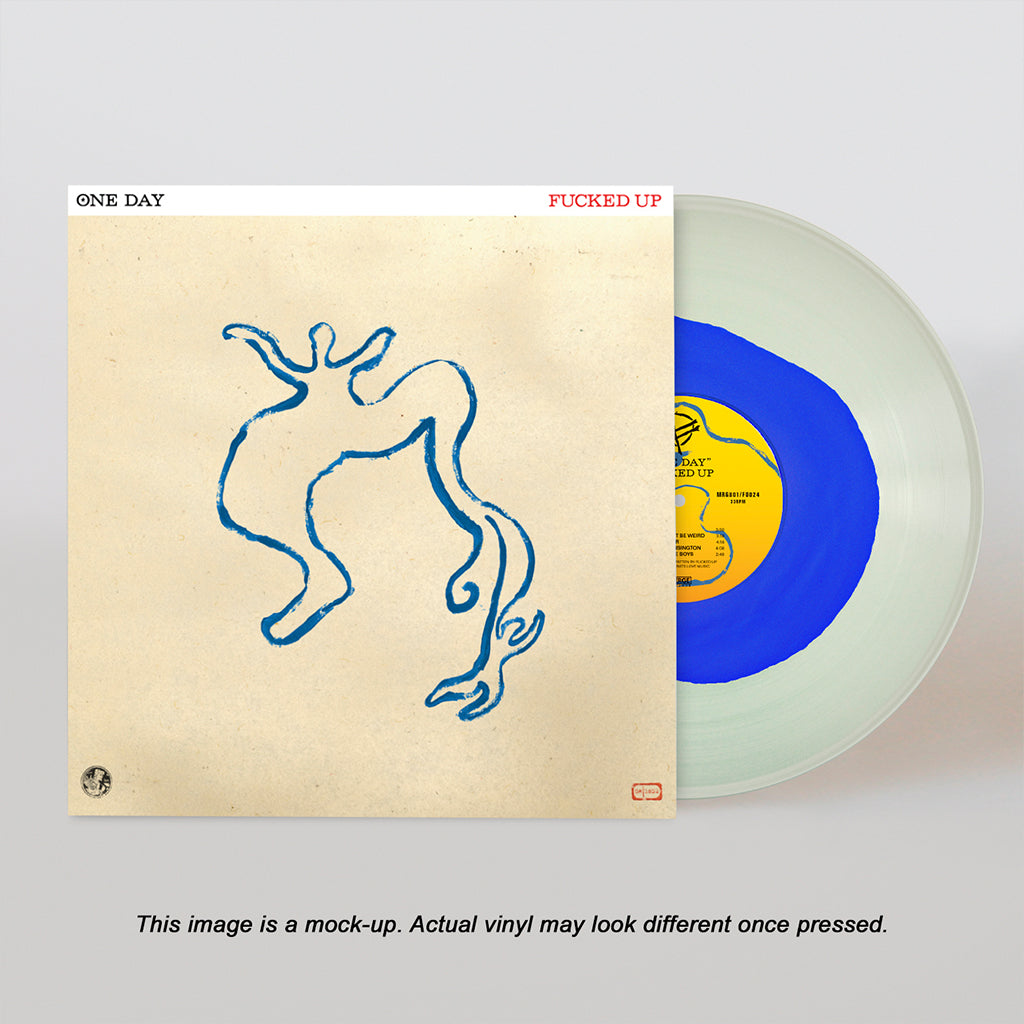 FUCKED UP - One Day - LP - Blue In Milky Clear Vinyl
