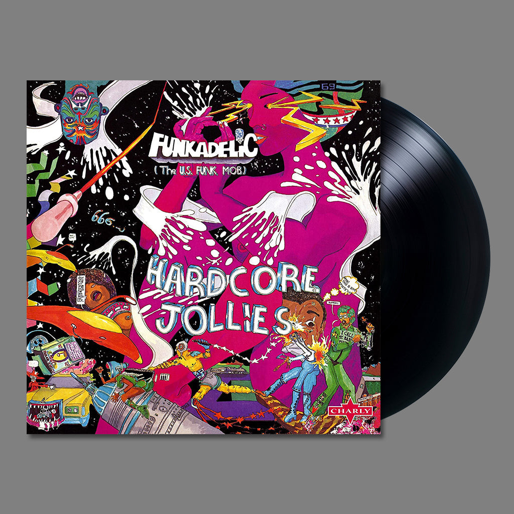 FUNKADELIC - Hardcore Jollies (2023 Reissue w/ Obi-Strip) - LP - Black Vinyl