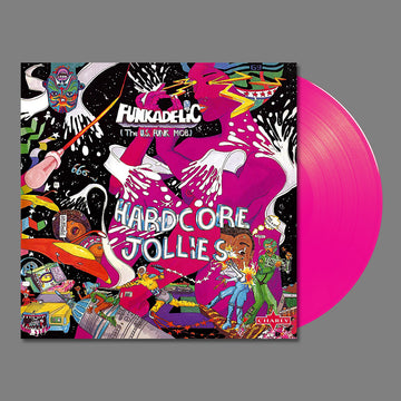 FUNKADELIC - Hardcore Jollies (2023 Reissue w/ Obi-Strip) - LP - Translucent Pink Vinyl