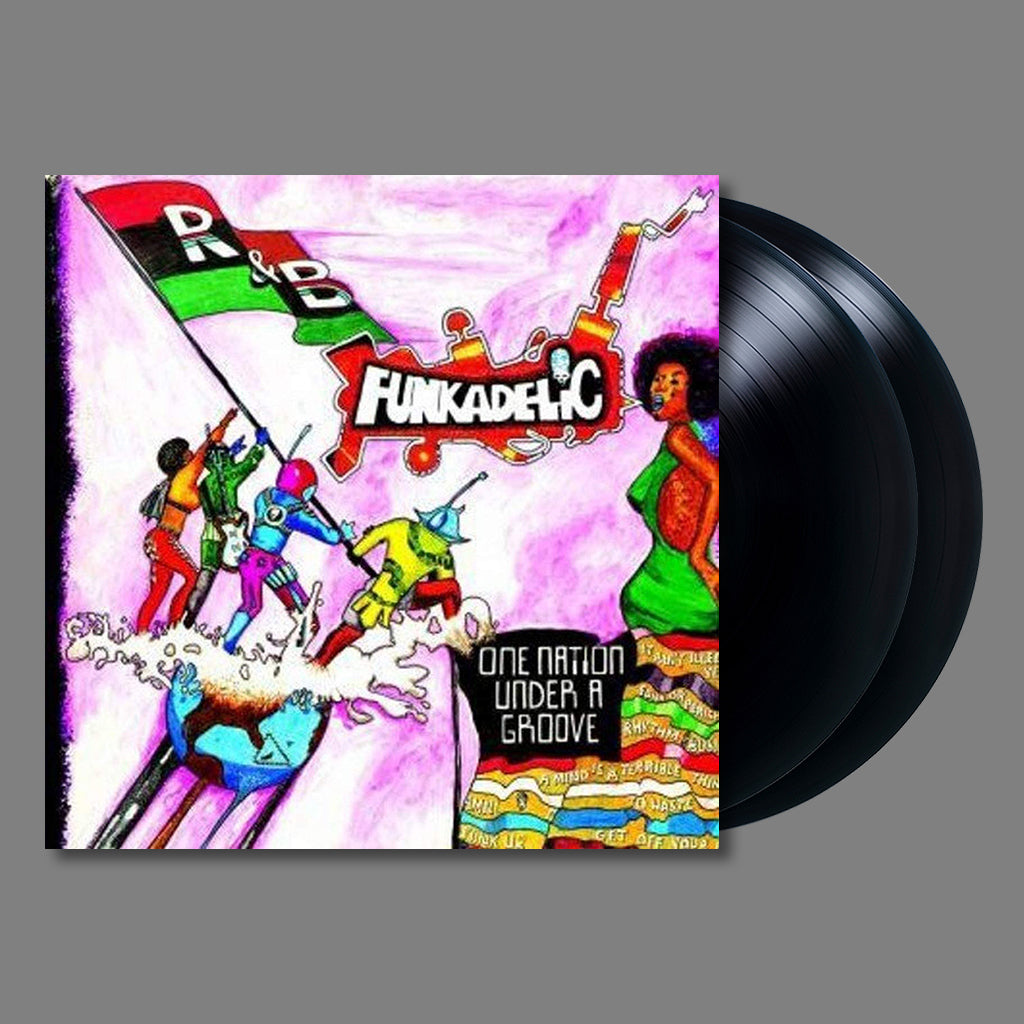FUNKADELIC - One Nation Under A Groove (2023 Reissue w/ Obi-Strip) - LP + Bonus 12" EP - Black Vinyl