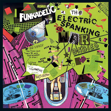 FUNKADELIC - The Electric Spanking of War Babies (2023 Reissue w/ Obi-Strip) - LP - Black Vinyl