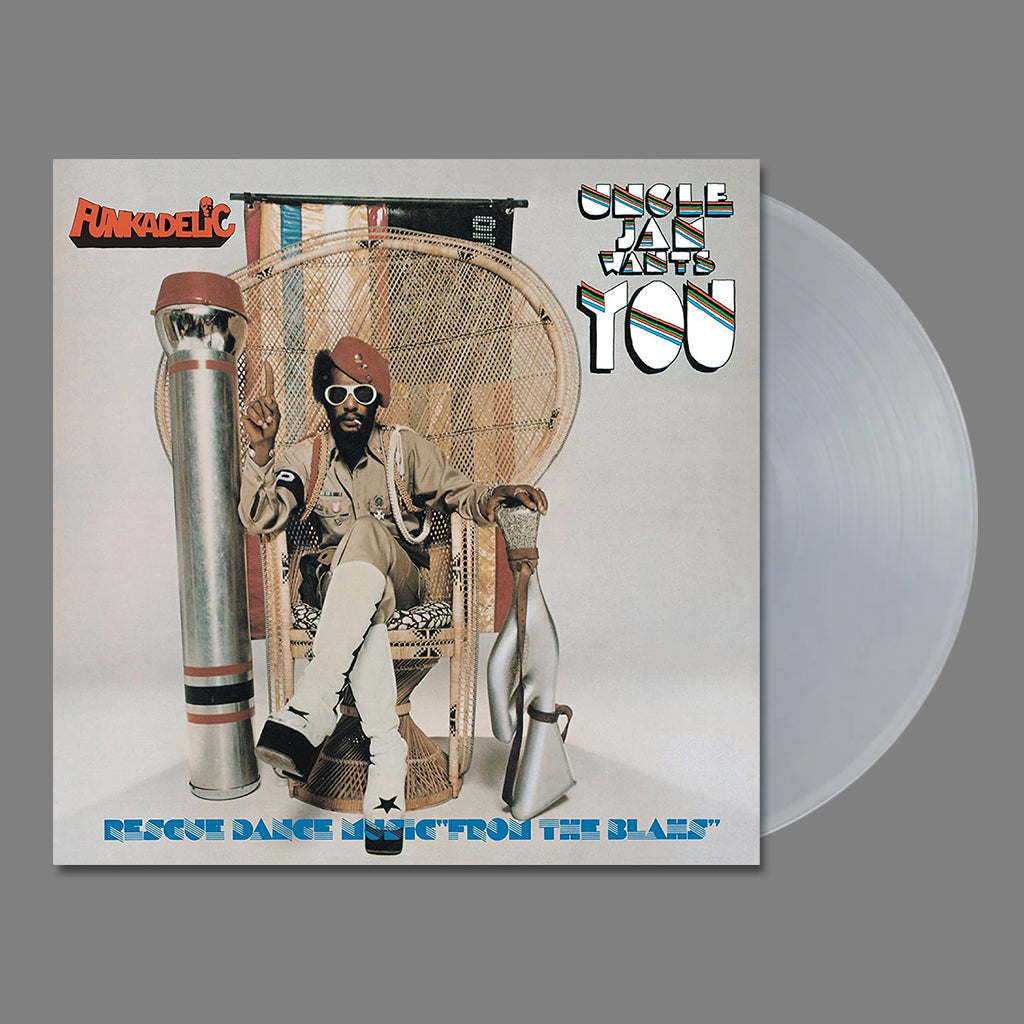 FUNKADELIC - Uncle Jam Wants You (2023 Reissue w/ Obi-Strip) - LP - Silver Vinyl