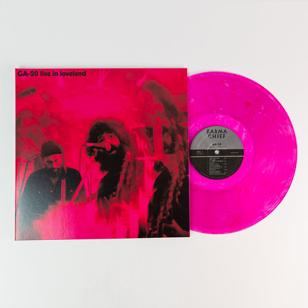 GA-20 - Live In Loveland - LP - Pink Swirl Vinyl