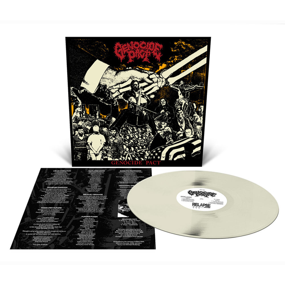 GENOCIDE PACT - Genocide Pact - LP - Bone White Vinyl