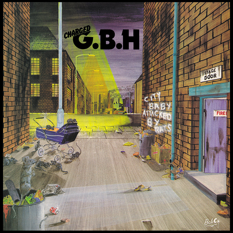 G.B.H. - City Baby Attacked By Rats (40th Anniv. Edition) - LP - Lime Green Vinyl [RSD 2022 - DROP 2]