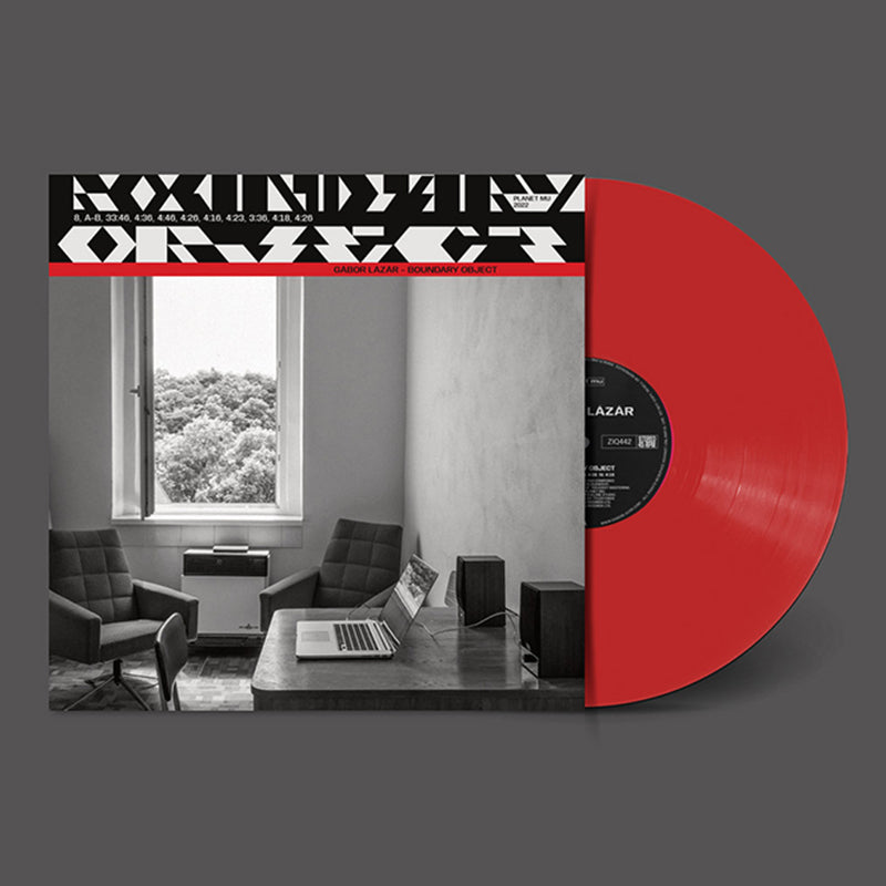 GABOR LAZAR - Boundary Object - LP - Red Vinyl