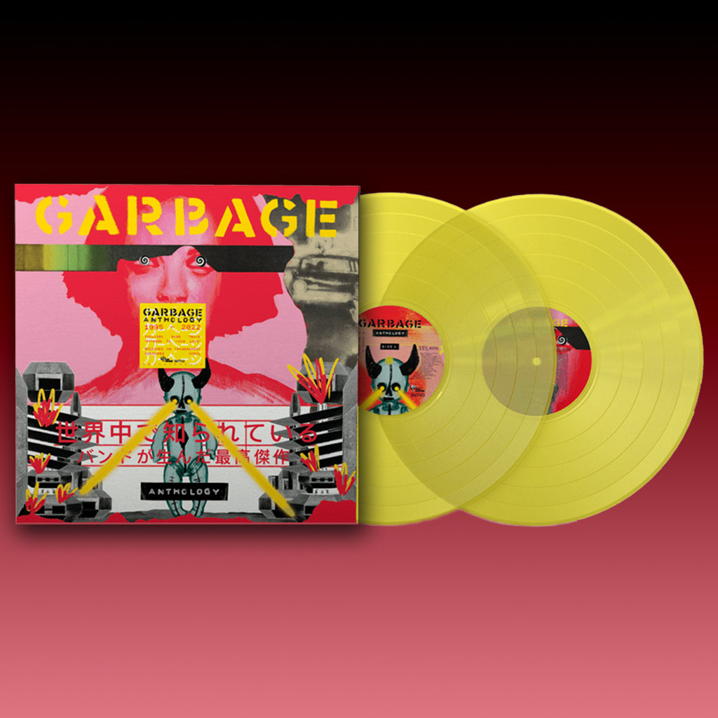 GARBAGE - Anthology - 2LP - Transparent Yellow Vinyl