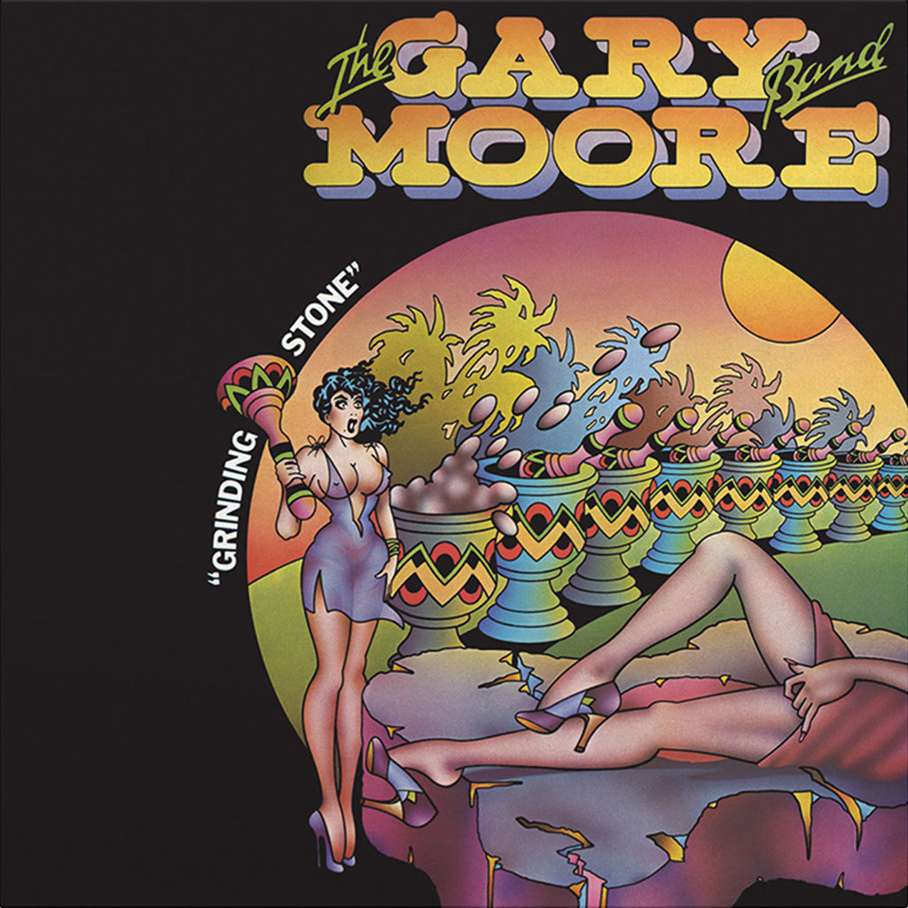 GARY MOORE BAND - Grinding Stone - 50th Anniversary Edition - LP - 180g Flaming Coloured Vinyl