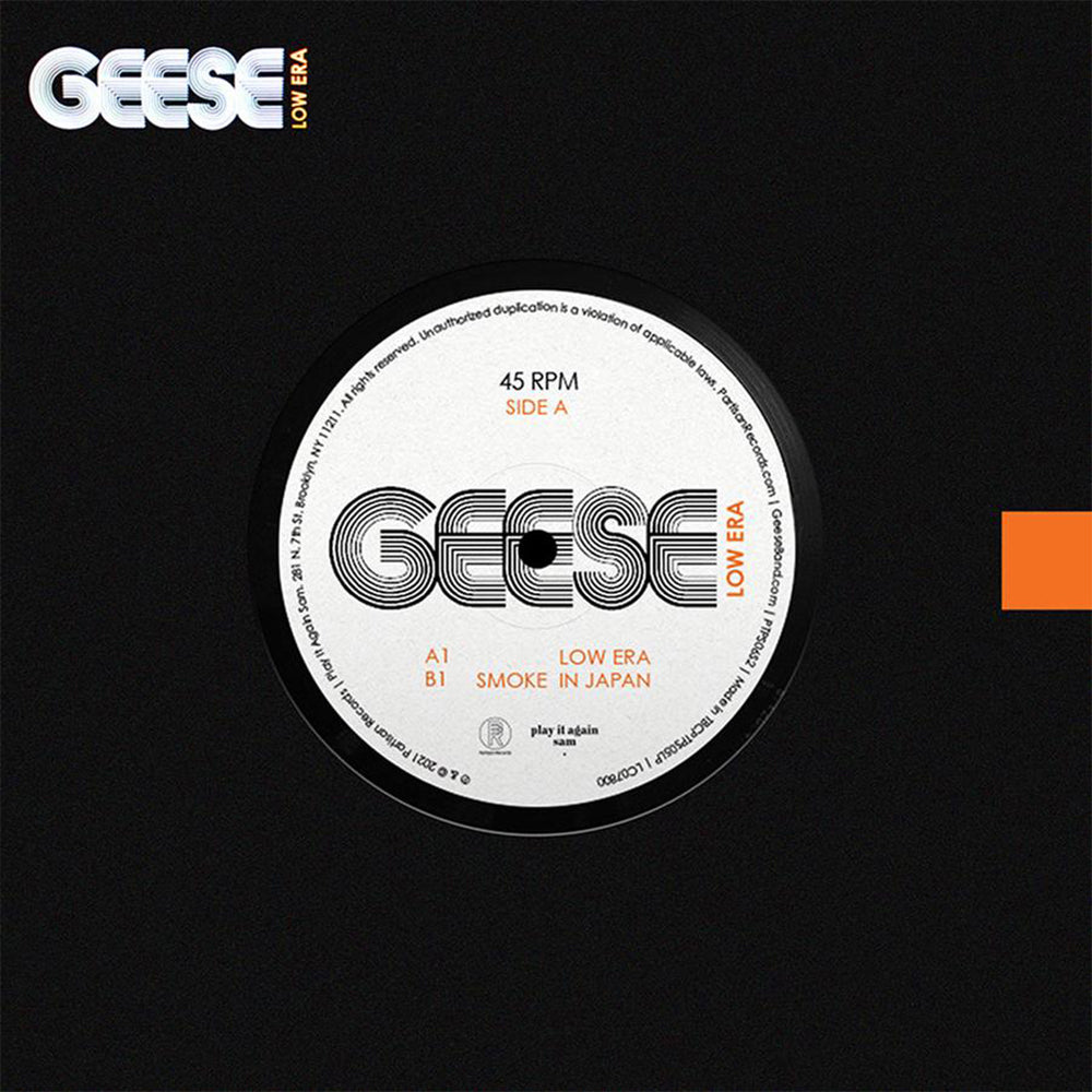 GEESE - Low Era / Smoke In Japan - 7" Vinyl