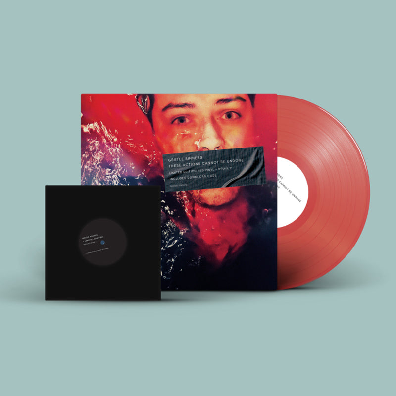 GENTLE SINNERS - These Actions Cannot Be Undone - LP + Bonus 7" - Translucent Red Vinyl