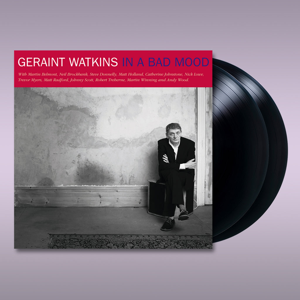 GERAINT WATKINS - In a Bad Mood / In A Raw Mood - 2LP - Red / Milky Vinyl [RSD23]
