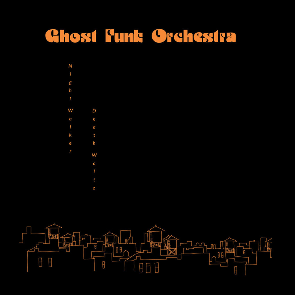 GHOST FUNK ORCHESTRA - Night Walker / Death Waltz (Remastered) - LP - Opaque Red Vinyl