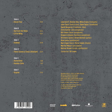 GIL EVANS ORCHESTRA - Live at Fabrik Hamburg 1986 - 3LP - 180g Vinyl