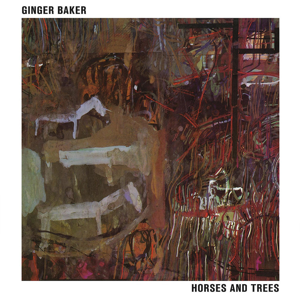 GINGER BAKER - Horses And Trees (Remastered - 2023 Reissue) - LP - White Vinyl [MAY 5]