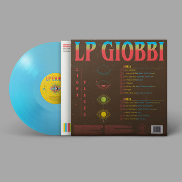 LP GIOBBI - Light Places - LP - Gatefold Light Blue Transparent Vinyl