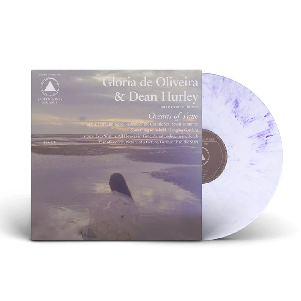 GLORIA DE OLIVEIRA & DEAN HURLEY - Oceans of Time - LP - Lavender Swirl Vinyl
