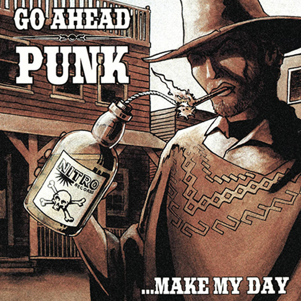 VARIOUS - Go Ahead Punk... Make My Day - LP - Orange Splatter Vinyl [RSD 2022 - DROP 2]