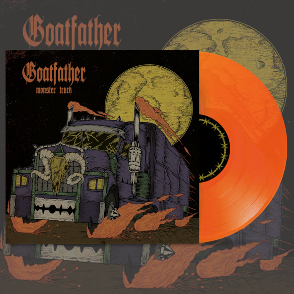 GOATFATHER - Monster Truck - LP - Orange Vinyl