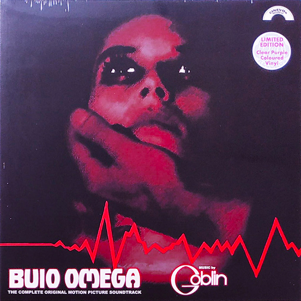 GOBLIN - Buio Omega - OST (2023 Reissue) - LP - Gatefold 180g Clear Purple Vinyl [MAR 10]