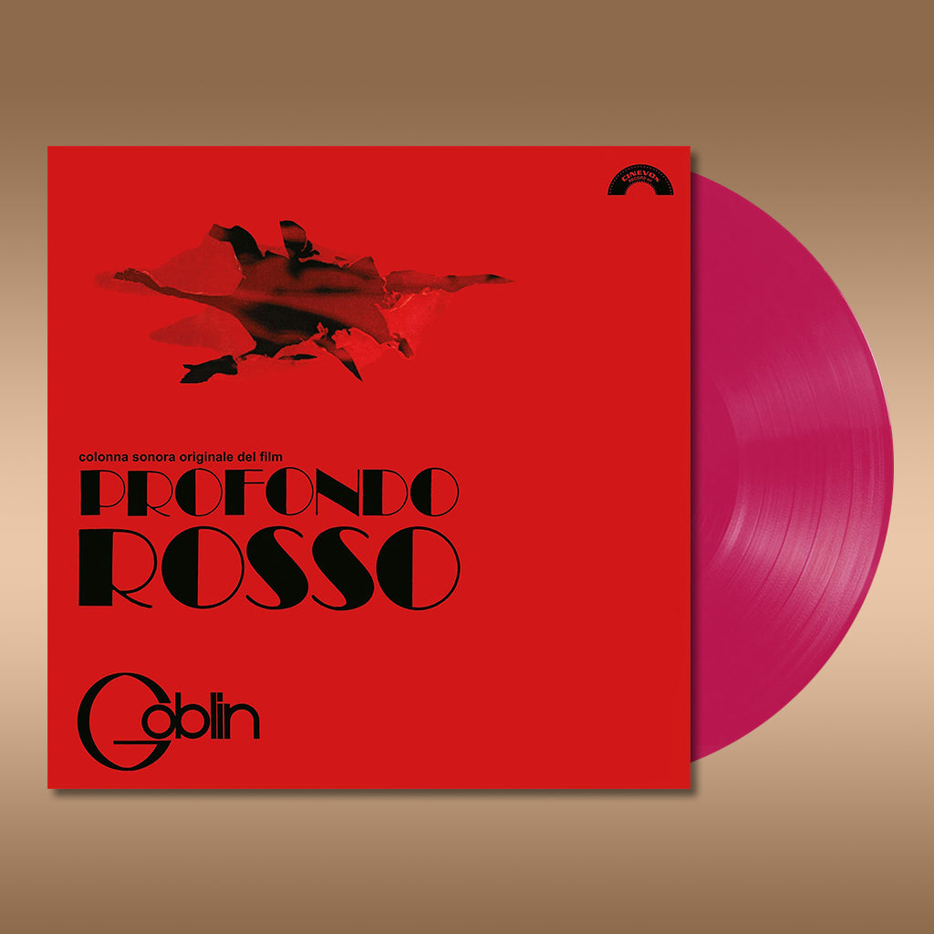 GOBLIN - Profondo Rosso - OST (2023 Reissue) - LP - 180g Clear Purple Vinyl [MAR 10]