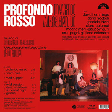 GOBLIN - Profondo Rosso - OST (2023 Reissue) - LP - 180g Clear Purple Vinyl [MAR 10]