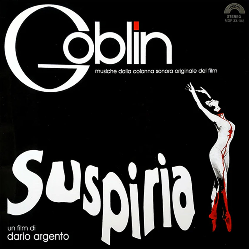 GOBLIN - Suspiria - OST (2023 Reissue) - LP - 180g Clear Purple Vinyl