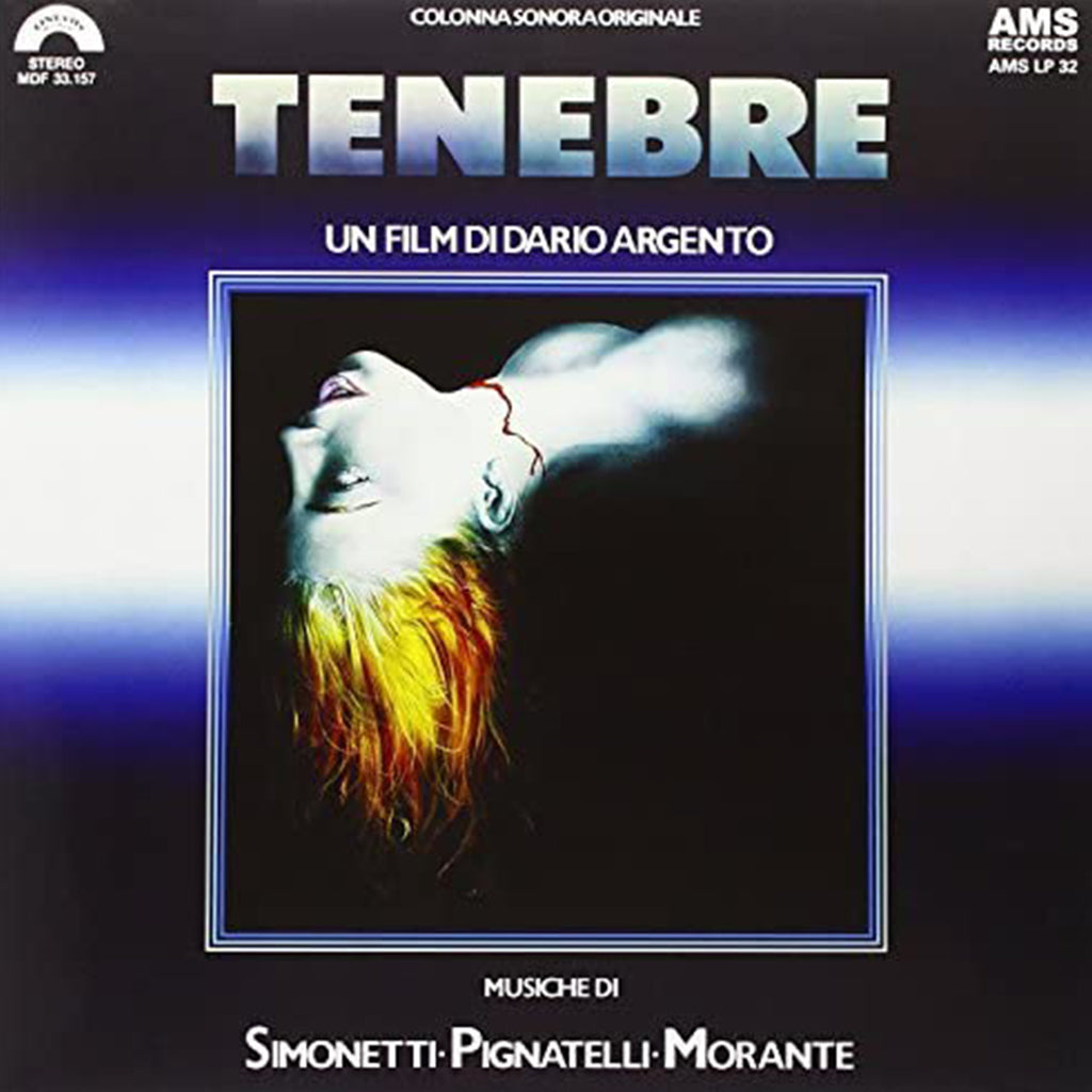 GOBLIN - Tenebre - OST (2023 Reissue) - LP - 180g Crystal Clear Vinyl [MAR 10]
