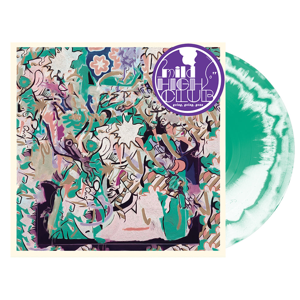 MILD HIGH CLUB - Going Going Gone - LP - Psychedelic Green & White Vinyl