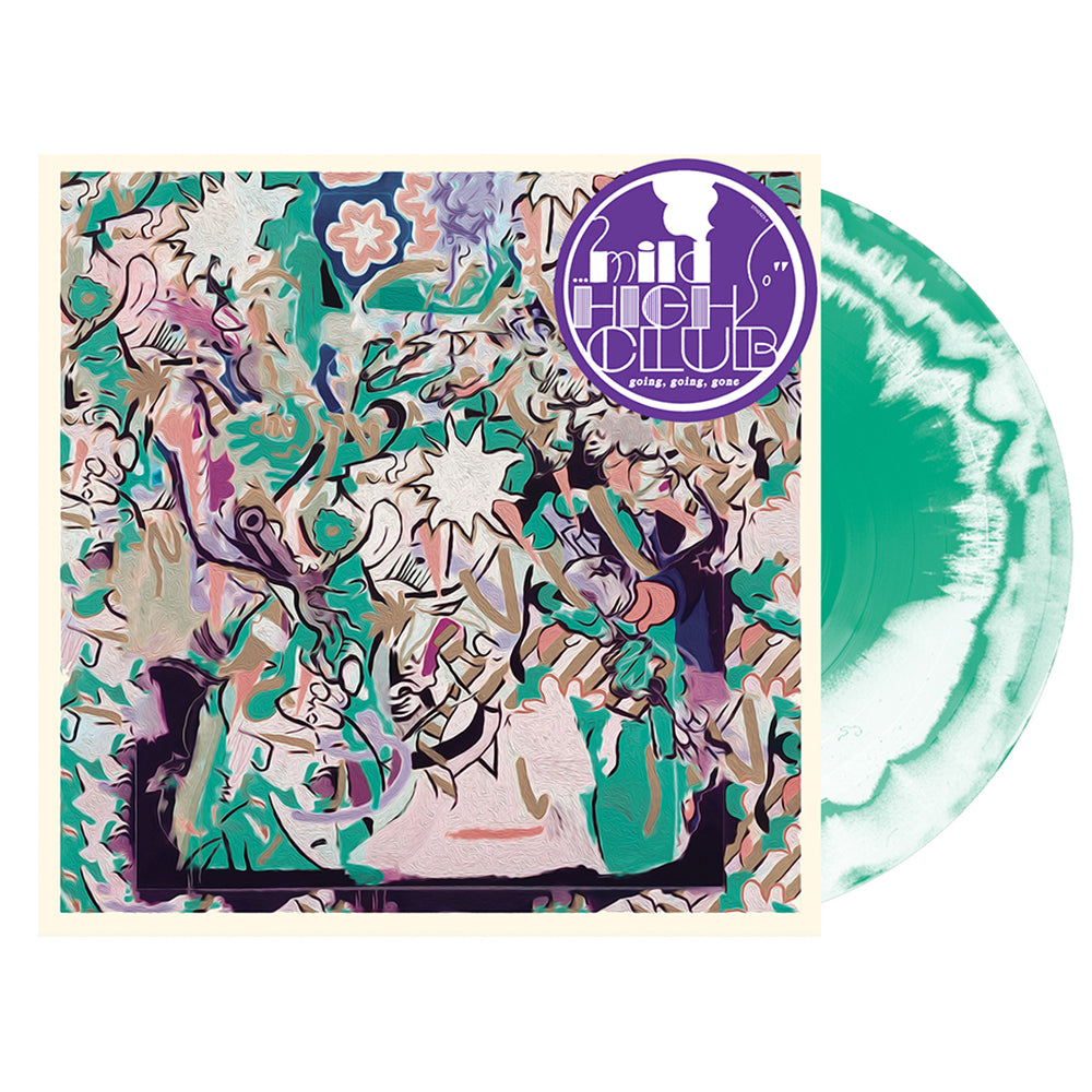 MILD HIGH CLUB - Going Going Gone - LP - Psychedelic Green & White Vinyl