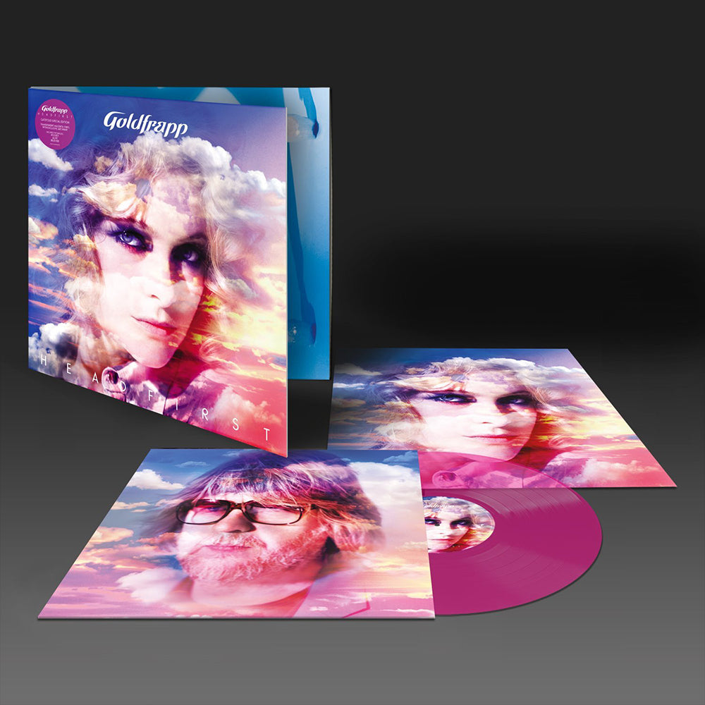 GOLDFRAPP - Head First (2021 Deluxe Reissue) - LP & Exclusive Art Print - Transparent Magenta Vinyl
