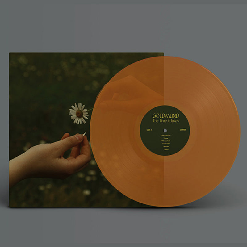 GOLDMUND - The Time It Takes - LP - Transparent Marigold Orange Vinyl