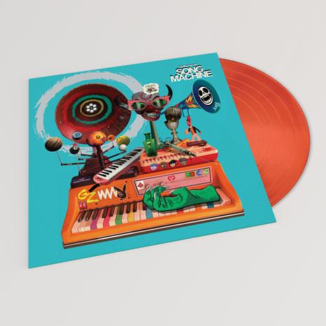 GORILLAZ – Song Machine: Season One Strange Timez – LP – Limited Neon Orange Vinyl