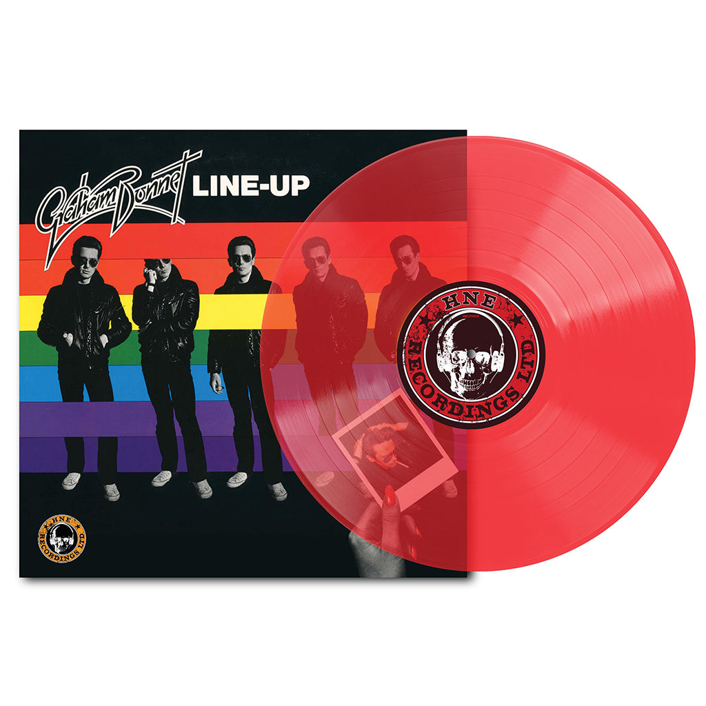 GRAHAM BONNET - Line-Up - LP - Gatefold Transparent Red Vinyl [RSD23]