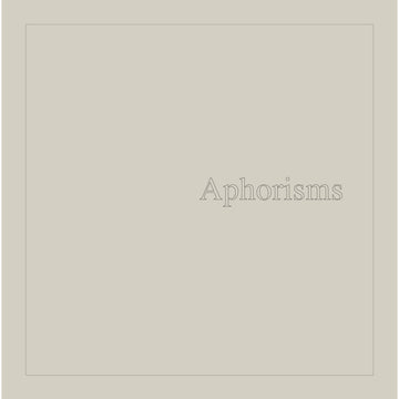 GRAHAM LAMBKIN - Aphorisms - 2LP - Gatefold 180g Vinyl [JUN 23]