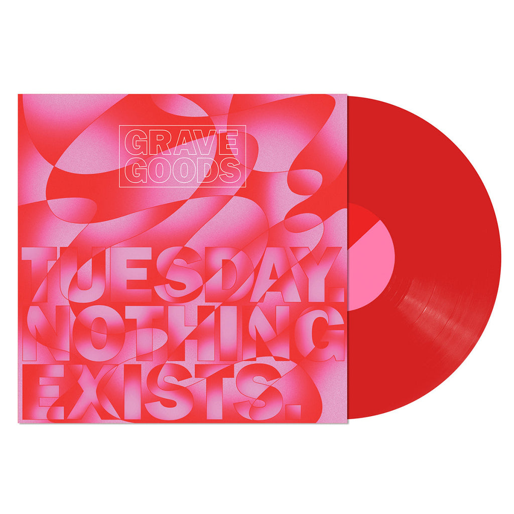 GRAVE GOODS - Tuesday. Nothing Exists. - LP - Transparent Red Vinyl