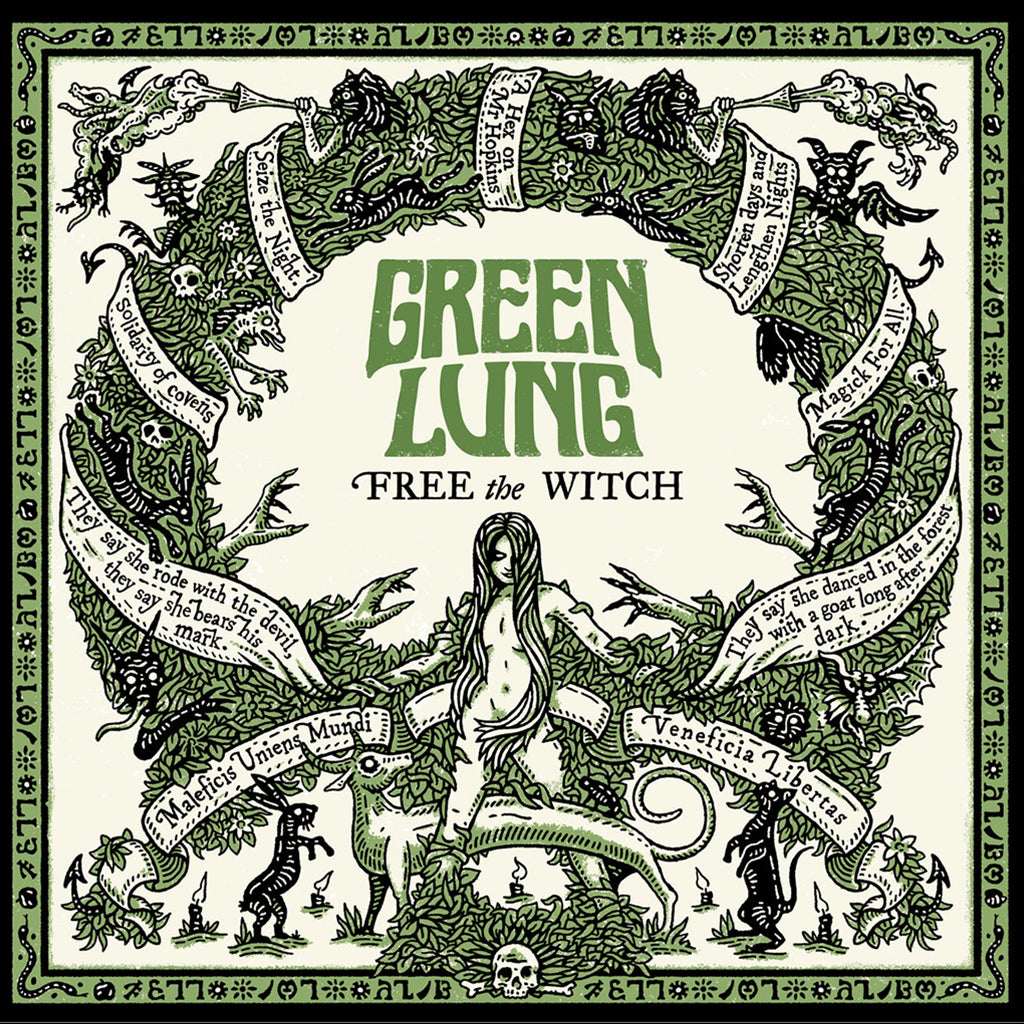 GREEN LUNG - Free The Witch EP - 12" - 180g Green Vinyl
